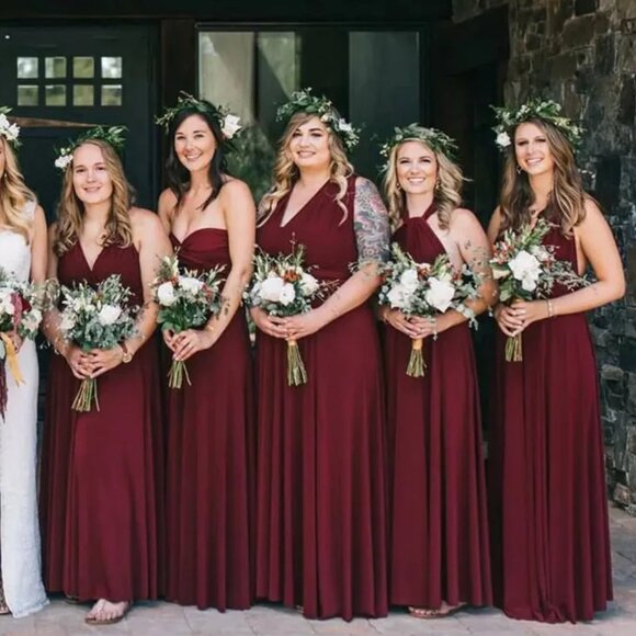 Infinity Convertible Bridesmaids Dress - Picture 2 of 5